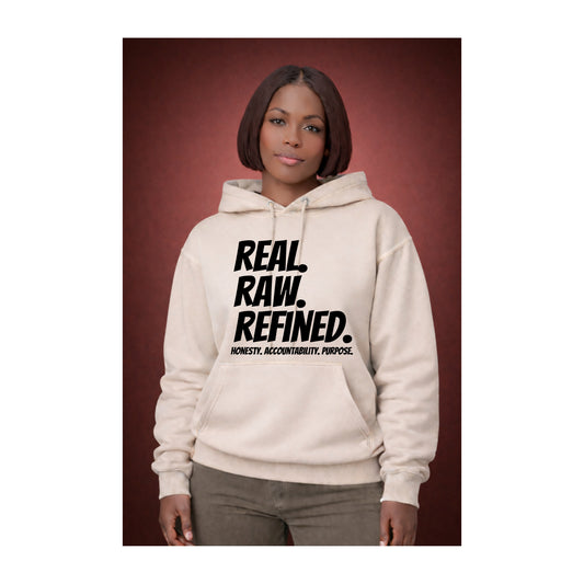 CLASSIC LOGO HOODIE (REAL. RAW. REFINED.)