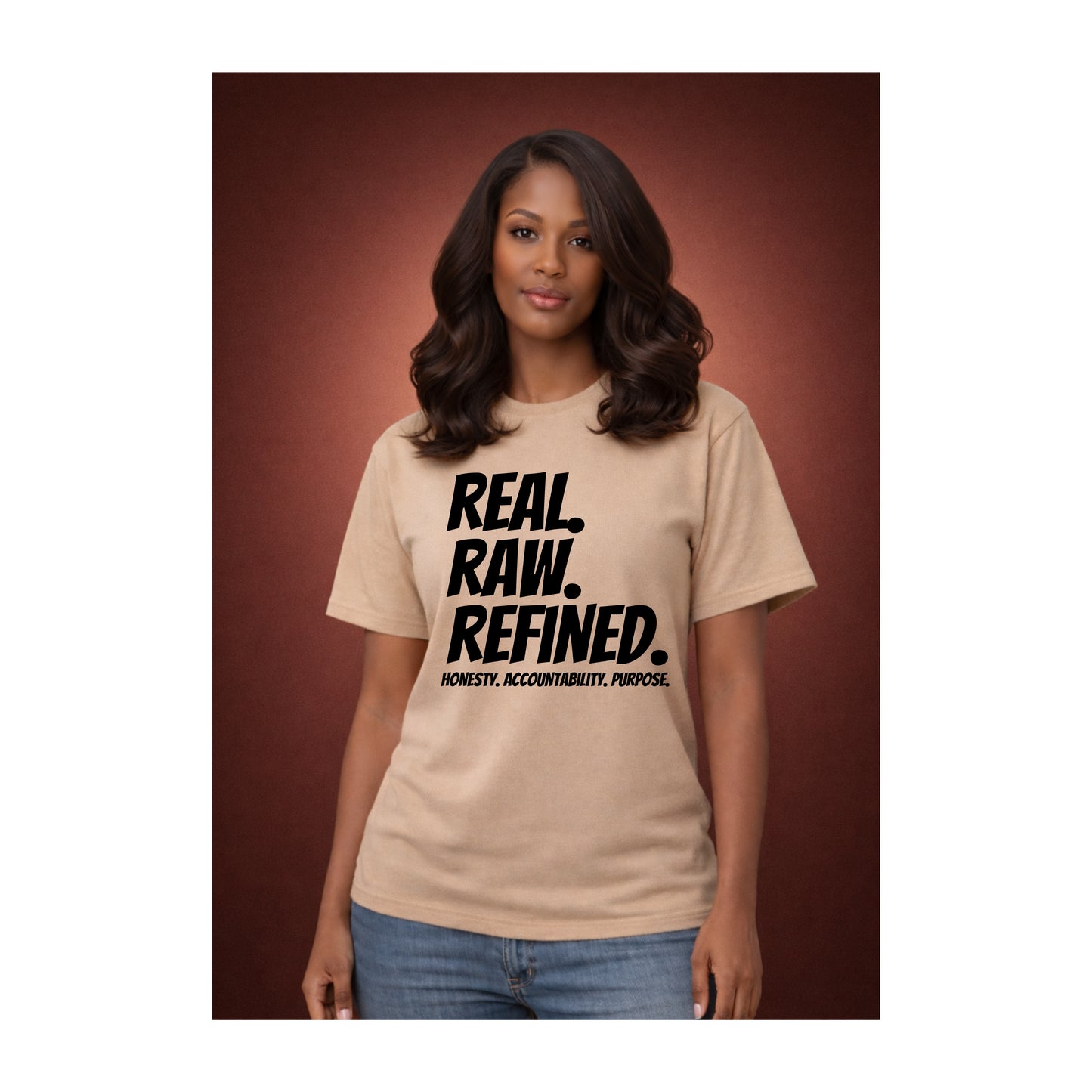 CLASSIC LOGO TEE (REAL. RAW. & REFINED)